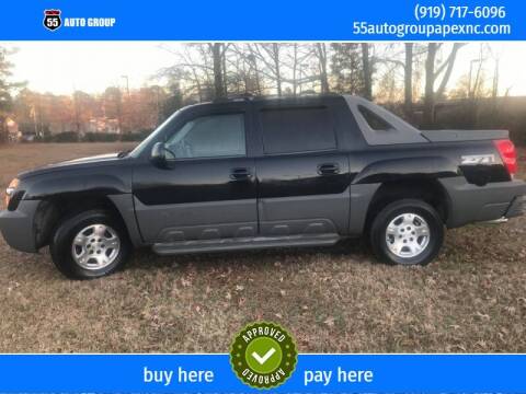 2002 Chevrolet Avalanche for sale at 55 Auto Group of Apex in Apex NC