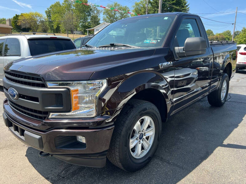 Used 2018 Ford F-150 XL with VIN 1FTMF1EP7JFA55037 for sale in Dillonvale, OH