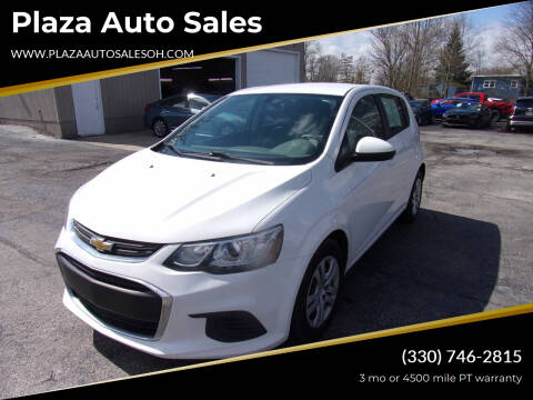 2017 Chevrolet Sonic for sale at Plaza Auto Sales in Poland OH