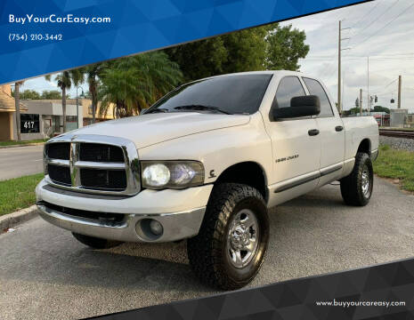 2005 Dodge Ram Pickup 2500 for sale at BuyYourCarEasy.com in Hollywood FL