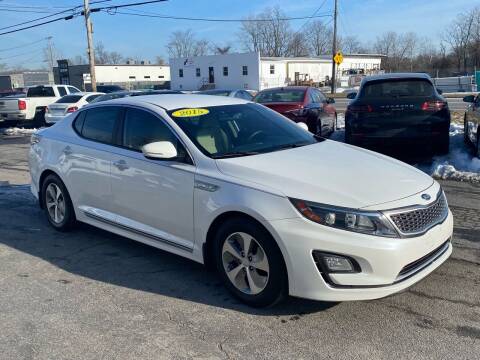 2015 Kia Optima Hybrid for sale at MetroWest Auto Sales in Worcester MA