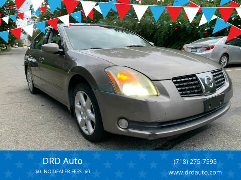 2006 Nissan Maxima for sale at DRD Auto in Brooklyn NY