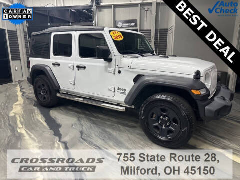 2019 Jeep Wrangler Unlimited for sale at Crossroads Car and Truck - Crossroads Car & Truck - Milford in Milford OH