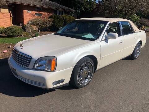 2002 Cadillac DeVille for sale at Blue Line Auto Group in Portland OR