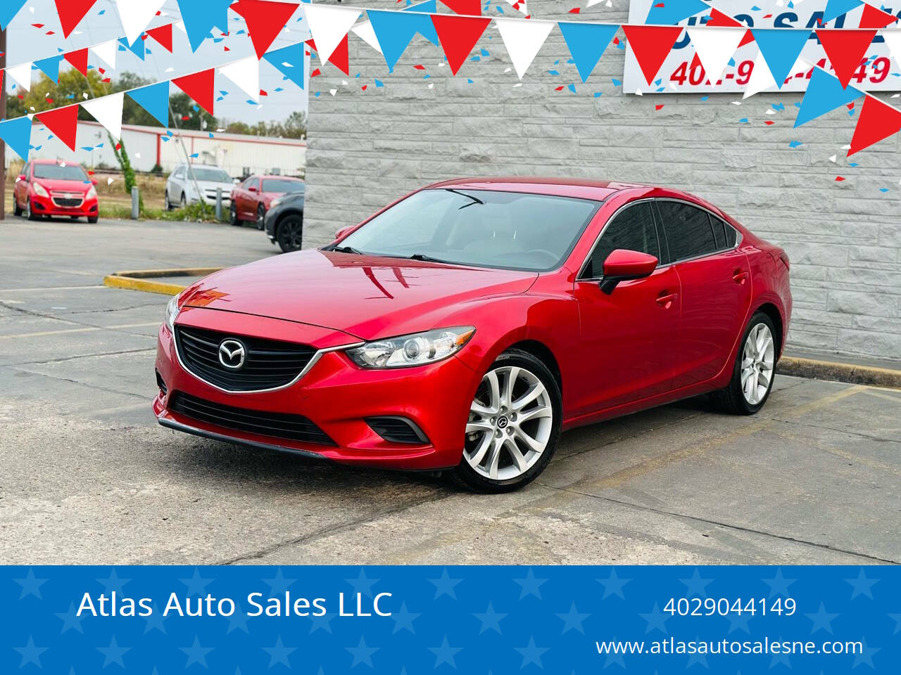 2016 Mazda Mazda6 for sale at Atlas Auto Sales LLC in Lincoln, NE