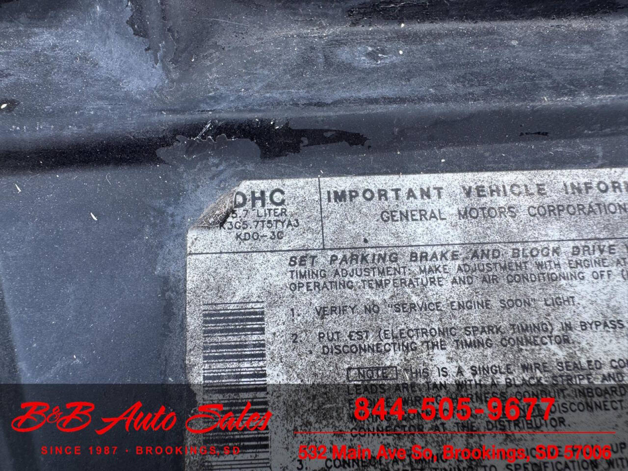 1987 GMC R/V 1500 Series 25