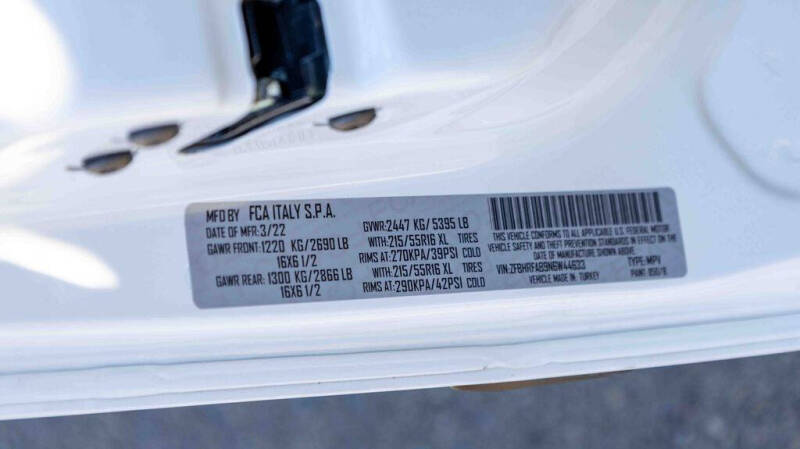 2022 RAM ProMaster City