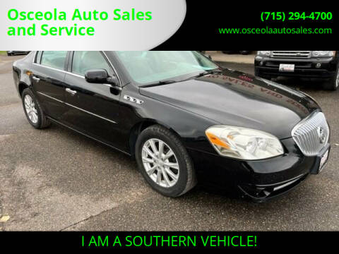 2011 Buick Lucerne for sale at Osceola Auto Sales and Service in Osceola WI