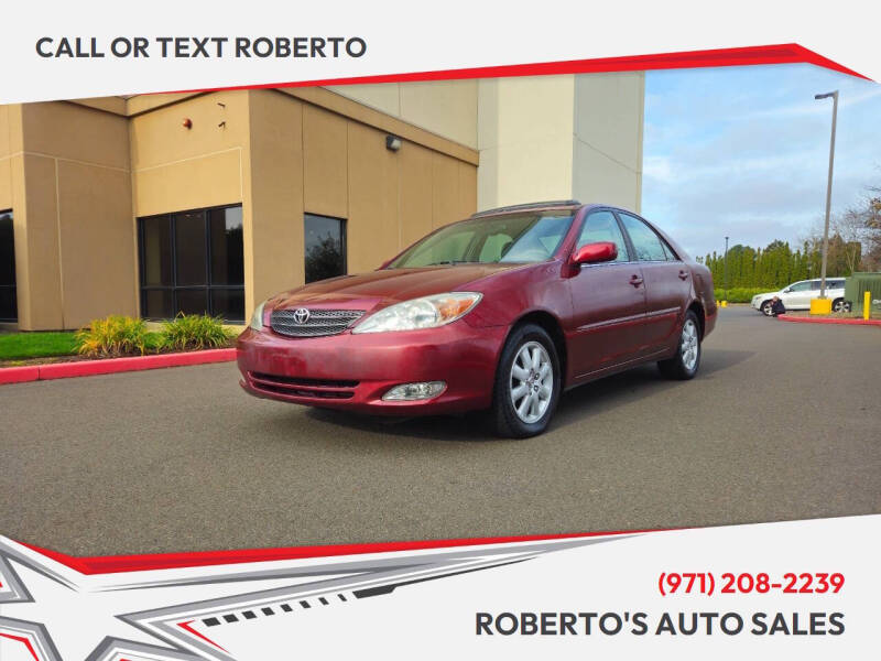 2003 Toyota Camry XLE