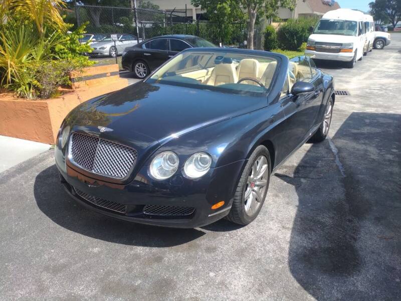 2008 Bentley Continental for sale at LAND & SEA BROKERS INC in Pompano Beach FL