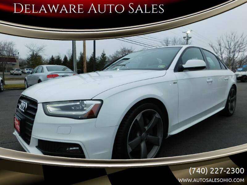 2014 Audi A4 for sale at Delaware Auto Sales in Delaware OH
