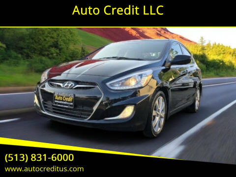 2014 Hyundai Accent for sale at Auto Credit LLC in Milford OH