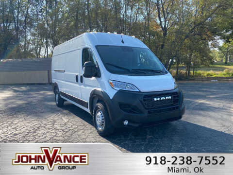 2025 RAM ProMaster for sale at Vance Fleet Services in Guthrie OK