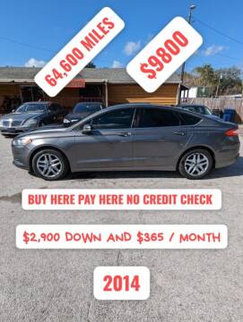 2014 Ford Fusion for sale at New Tampa Auto in Tampa FL