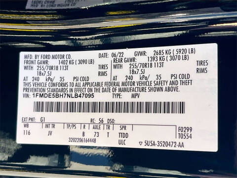 2022 Ford Bronco Outer Banks