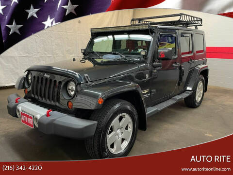 2010 Jeep Wrangler Unlimited for sale at Auto Rite in Bedford Heights OH