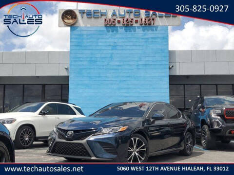 2019 Toyota Camry for sale at Tech Auto Sales in Hialeah FL