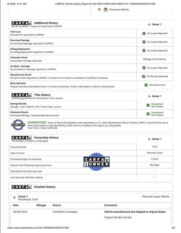 2024 Ford Explorer XLT