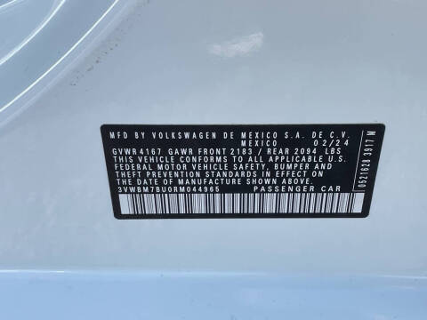 2024 Volkswagen Jetta Sport