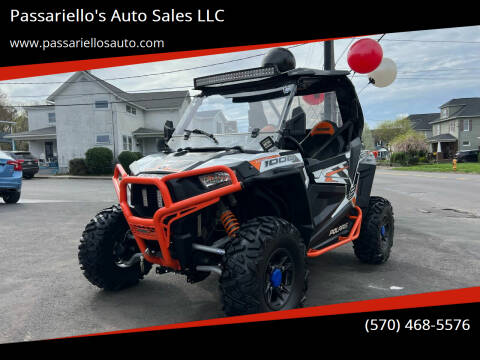 2018 Polaris RZR 1000 for sale at Passariello's Auto Sales LLC in Old Forge PA