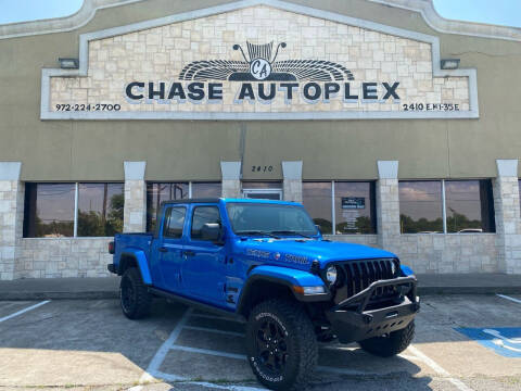 2022 Jeep Gladiator for sale at CHASE AUTOPLEX in Lancaster TX