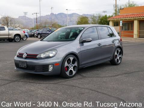 2013 Volkswagen GTI for sale at CAR WORLD in Tucson AZ