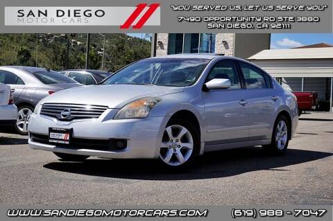 2009 Nissan Altima for sale at San Diego Motor Cars LLC in Spring Valley CA