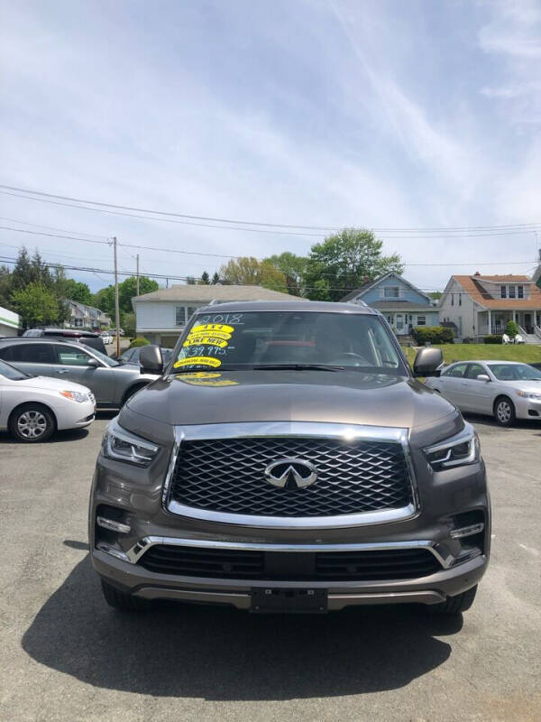 2018 Infiniti QX80 for sale at Victor Eid Auto Sales in Troy NY