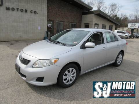 2010 Toyota Corolla for sale at S & J Motor Co Inc. in Merrimack NH