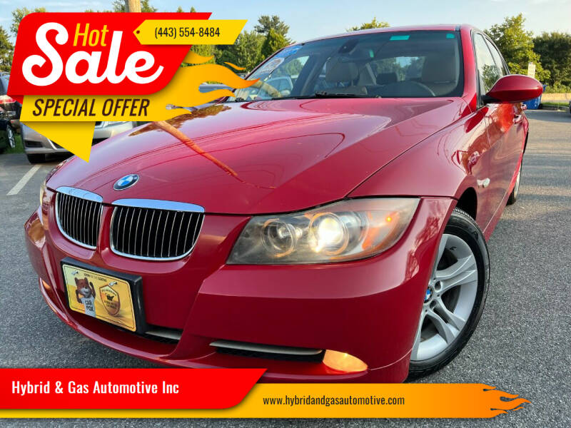 2008 BMW 3 Series for sale at Hybrid & Gas Automotive Inc in Aberdeen MD