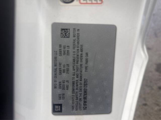 2017 Chevrolet Camaro SS