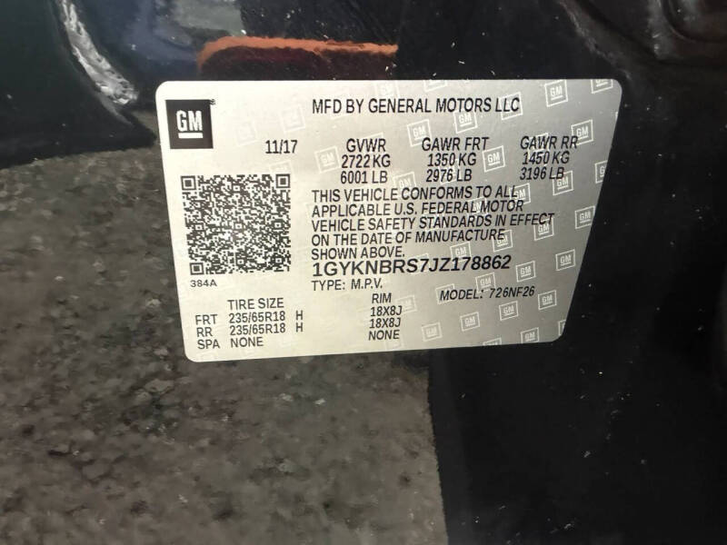 2018 Cadillac XT5