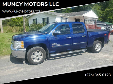 2013 Chevrolet Silverado 1500 for sale at MUNCY MOTORS LLC in Bluefield VA