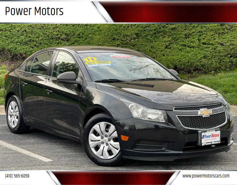 2013 Chevrolet Cruze for sale at Power Motors in Halethorpe MD
