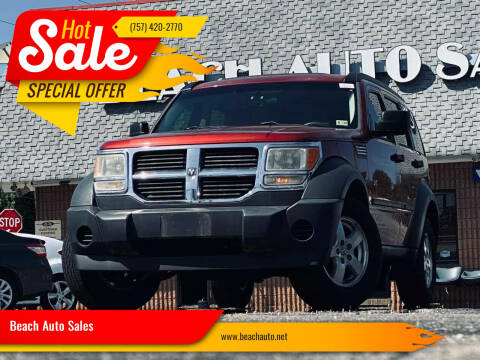 2007 Dodge Nitro for sale at Beach Auto Sales in Virginia Beach VA