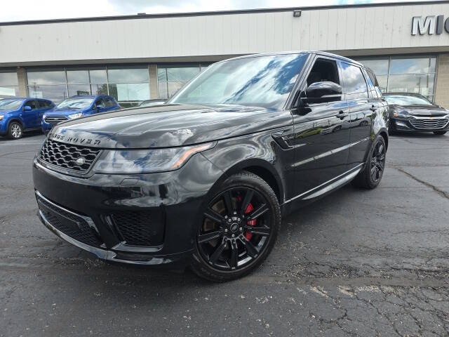 Used 2022 Land Rover Range Rover Sport HSE with VIN SALWR2SE1NA230452 for sale in Bellefontaine, OH