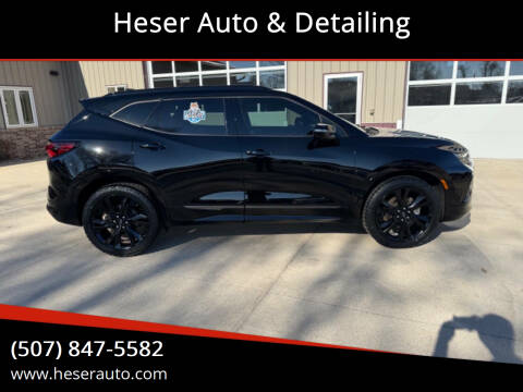 2020 Chevrolet Blazer for sale at Heser Auto & Detailing in Jackson MN