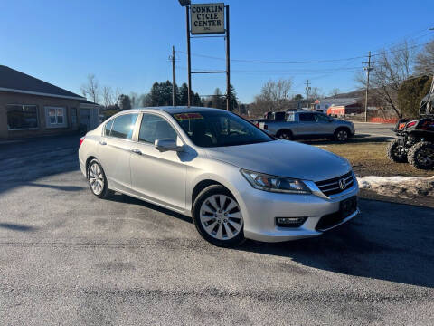 2013 Honda Accord for sale at Conklin Cycle Center in Binghamton NY