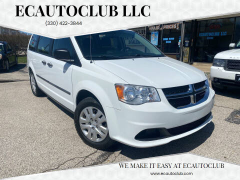 2014 Dodge Grand Caravan for sale at ECAUTOCLUB LLC in Kent OH