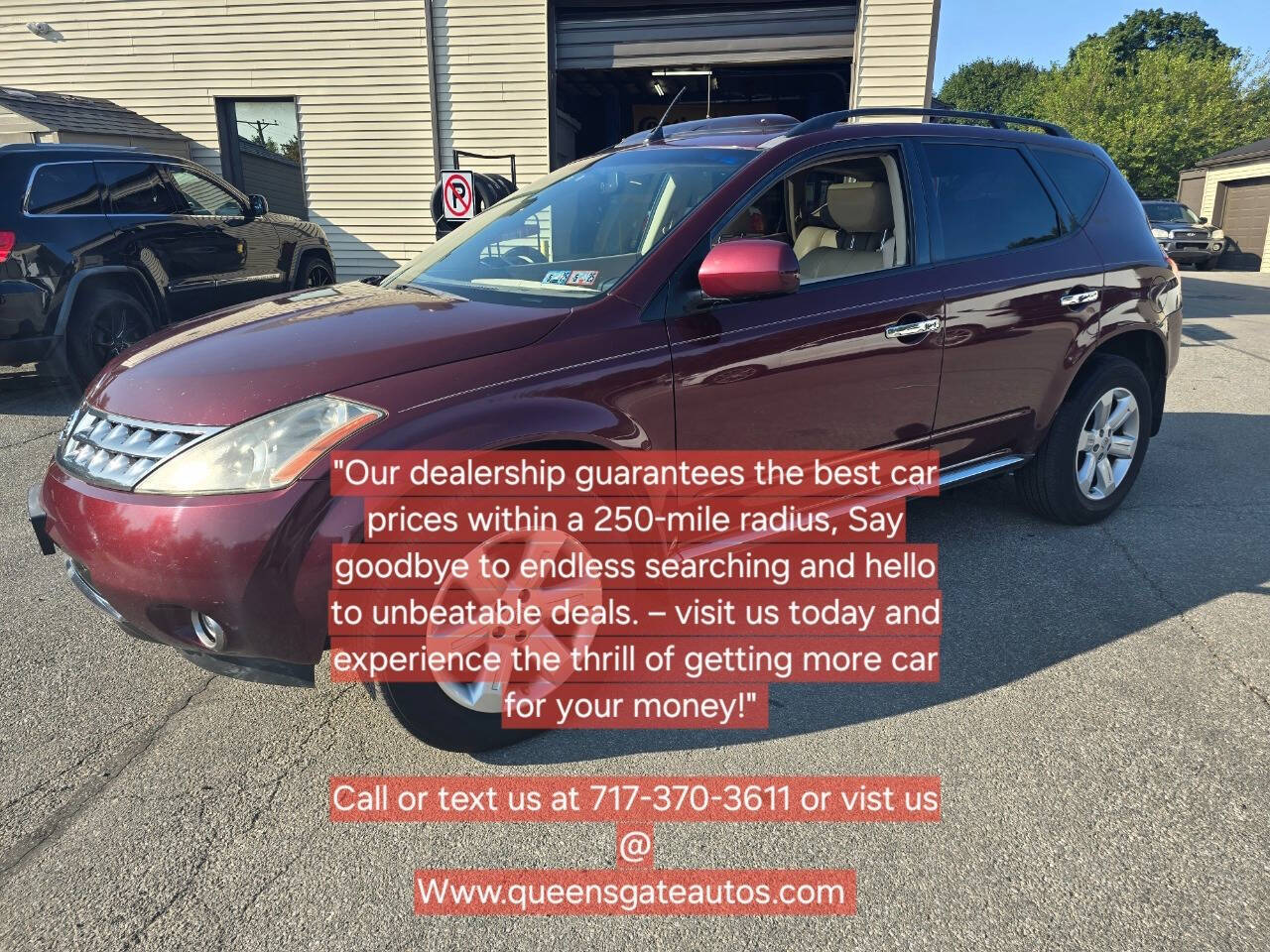 2006 Nissan Murano for sale at QUEENSGATE AUTO SALES in York, PA