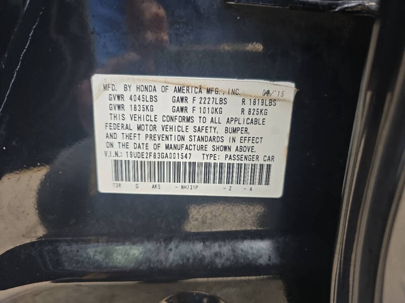 2016 Acura ILX w/Tech w/A-SPEC