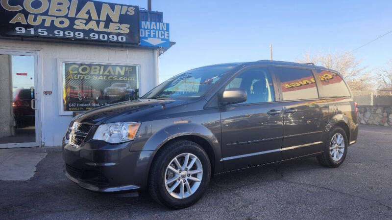 2016 Dodge Grand Caravan for sale at COBIANS AUTO SALES in Socorro TX