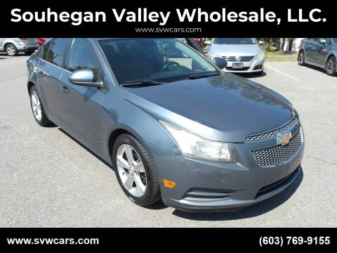 2012 Chevrolet Cruze for sale at Souhegan Valley Wholesale, LLC. in Milford NH