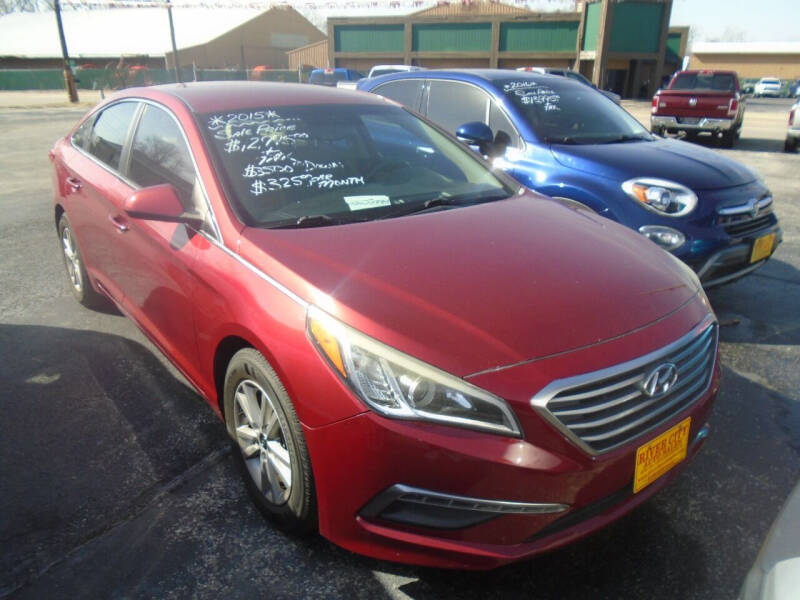 2015 Hyundai Sonata for sale at River City Auto Sales in Cottage Hills IL