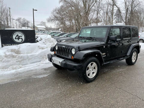 2009 Jeep Wrangler Unlimited for sale at Station 45 AUTO REPAIR AND AUTO SALES in Allendale MI