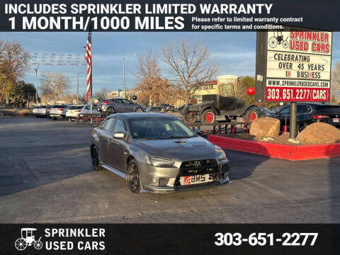 2011 Mitsubishi Lancer Evolution MR