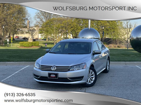 2014 Volkswagen Passat for sale at WOLFSBURG MOTORSPORT INC in Shawnee KS
