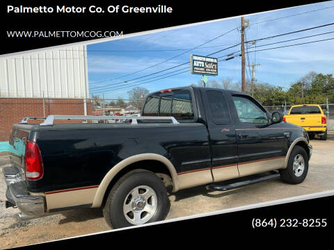 1999 Ford F-150 for sale at Palmetto Motor Co. of Greenville in Greenville SC