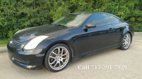 2006 Infiniti G35 for sale at Houston Auto Preowned in Houston TX