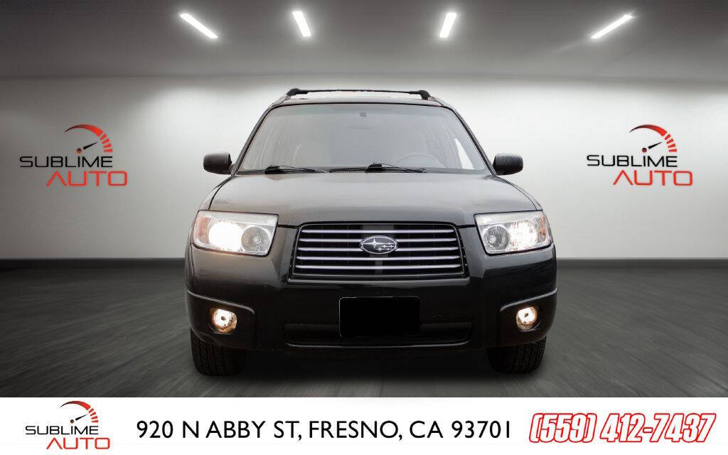 2008 Subaru Forester for sale at SUBLIME AUTO in Fresno, CA